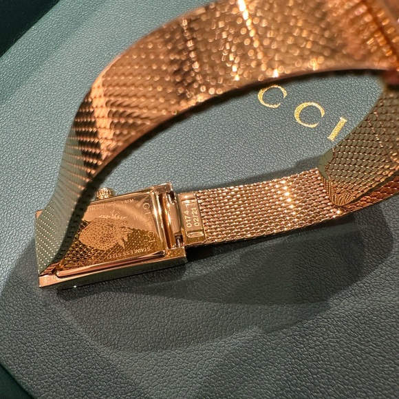 Gucci Gold Watch with Tricolor Dial - Picture 8 of 10